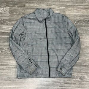 Topman checkered chore coat. Size L.
